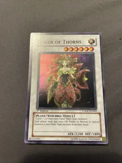 Queen of Thorns | CSOC-EN042 | Super Rare 1st Edition | Yugioh LP - Image 1