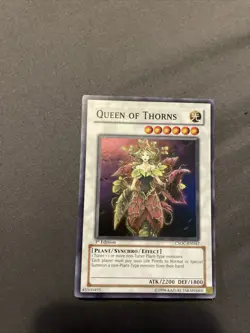 Queen of Thorns | CSOC-EN042 | Super Rare 1st Edition | Yugioh LP - Image 2