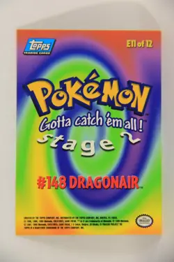 Pokemon Card First Movie #E11 Of E12 Dragonair - Stage 2 - Blue Logo ENG L017669 - Image 2