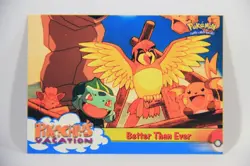 Pokemon Card First Movie #56 Better Than Ever - Blue Logo 1st Print ENG L016055 - Image 1