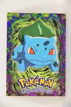 Pokemon Card First Movie #E1 Of E12 Bulbasaur - Stage 2 - Blue Logo ENG L019821 - Image 1