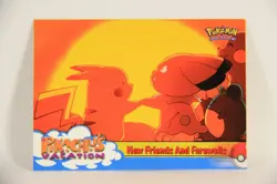 Pokemon Card First Movie #59 New Friends And Farewells 1st Print L005632 - Image 1