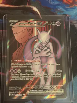Team Rockets Mewtwo Ex 213/182 Destined Rivals - Pokemon TCG - Image 1