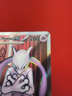 Team Rockets Mewtwo EX 213/182 Destined Rivals Mint Condition Pokemon TCG - Image 4