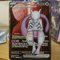 Pokemon TCG Team Rockets Mewtwo Ex Destined Rivals NM Pack Fresh! 213/182 - Image 3