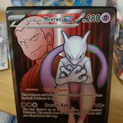Pokemon TCG Team Rockets Mewtwo Ex Destined Rivals NM Pack Fresh! 213/182 - Image 4