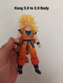 SHF 2.0 Body Conversion Neck Pegs - READ DESCRIPTION! - Image 4