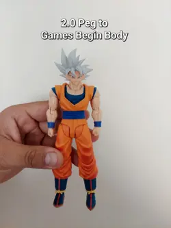SHF The Games Begin Goku Conversion Neck Pegs - READ DESCRIPTION! - Image 3