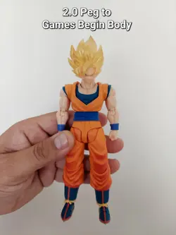 SHF The Games Begin Goku Conversion Neck Pegs - READ DESCRIPTION! - Image 4