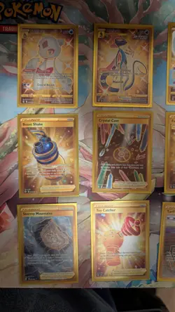 Evolving Skies Secret Rare Gold Complete Set Near Mint NM 12 Cards - Image 2