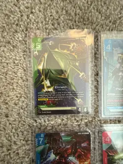 Gundam Card Game lot of 17 Dual Impact LR /C+ cards - Image 2