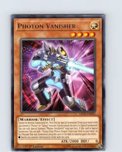 Yu-Gi-Oh TCG Photon Vanisher LED3-EN035 1st Edition Regular Rare Card NM - Image 1