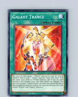 Yu-Gi-Oh TCG Galaxy Trance MP19-EN198 1st Edition Regular Common Card NM - Image 1