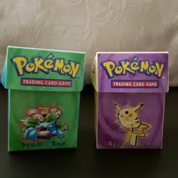 Pokemon Trading Card Deck Box Ultra Pro Venusaur Gyarados Pikachu Mewtwo - Image 1