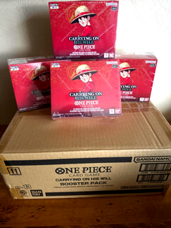 One Piece Card Game Carrying On His Will Booster Box OP13 English 1st Run! - Image 1