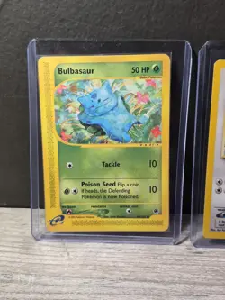 Bulbasaur 94/165 Expedition, Ho-Oh, Rockets Snorlax Pokemon TCG 3 Cards - Image 2