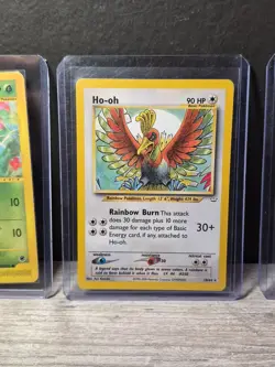 Bulbasaur 94/165 Expedition, Ho-Oh, Rockets Snorlax Pokemon TCG 3 Cards - Image 3