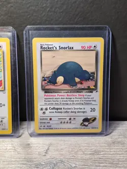 Bulbasaur 94/165 Expedition, Ho-Oh, Rockets Snorlax Pokemon TCG 3 Cards - Image 4