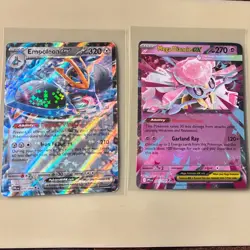 Pokemon TCG EX Empoleon EX, Mega Diancie EX Holo Card Lot (2) - Image 1