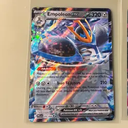 Pokemon TCG EX Empoleon EX, Mega Diancie EX Holo Card Lot (2) - Image 4