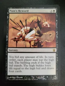 🔮Pain's Reward - Saviors of Kamigawa - Magic The Gathering - MTG - Image 1