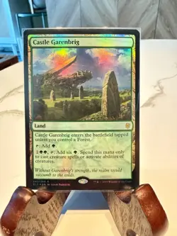 Castle Garenbrig | Foil | Throne of Eldraine (ELD) | MTG | Rare | NM - Image 1