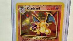 Charizard 4/102 - Base Set Holo Rare Unlimited WOTC Pokemon TCG Vintage - LP - Image 3