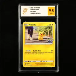 TQG 9.5 MINT+ 2022 Pokemon ENG Pikachu 027/078 C - Image 1