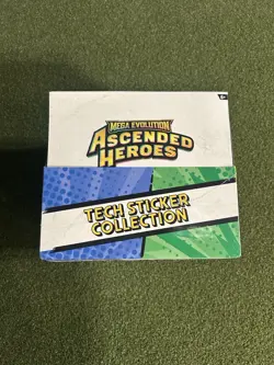 Pokemon TCG Ascended Heroes Tech Sticker Collection Display Case 12 Count SEALED - Image 3