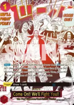 One Piece Come On We'll Fight You OP09-020 Alt Art PRB-02 Vol 2 - Image 1