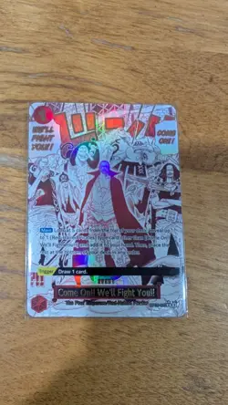 One Piece Come On We'll Fight You OP09-020 Alt Art PRB-02 Vol 2 - Image 2
