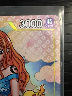 One Piece TCG O Nami OP06-101 TEXTURED FINALIST CS EVENT PACK M 2025 - Image 3