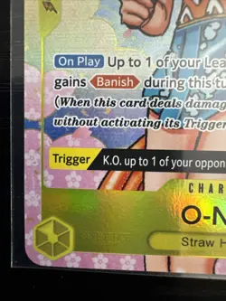 One Piece TCG O Nami OP06-101 TEXTURED FINALIST CS EVENT PACK M 2025 - Image 5