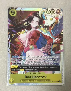 Boa Hancock One Piece The Azure Sea's Seven Foil Super Rare - OP14-112 - Image 1