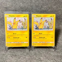 Pokemon Pikachu 2019 SM162 HP Holo Card Sun & Moon Black Star Promo TCG Mimikyu - Image 1