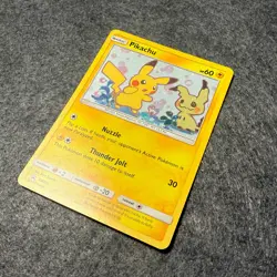 Pokemon Pikachu 2019 SM162 HP Holo Card Sun & Moon Black Star Promo TCG Mimikyu - Image 4