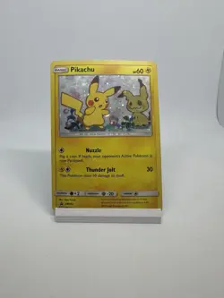 Pokemon 2019 Pikachu SM162 Sun & Moon Black Star Promo Holo Card TCG - Image 2