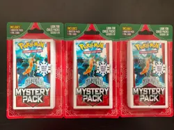 3x Pack Lot Pokemon Mystery Pack Holiday Vintage Crystal Guardians Seeded 1:10 - Image 1