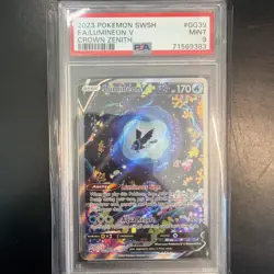 Pokemon TCG Lumineon V GG39/GG70 Crown Zenith Galarian Gallery MINT PSA 9 - Image 1