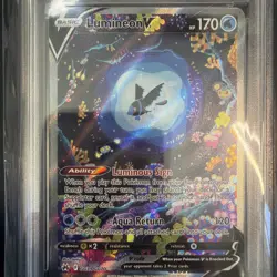 Pokemon TCG Lumineon V GG39/GG70 Crown Zenith Galarian Gallery MINT PSA 9 - Image 2