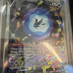 Pokemon TCG Lumineon V GG39/GG70 Crown Zenith Galarian Gallery MINT PSA 9 - Image 3