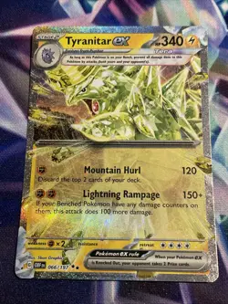 Pokemon TCG Tyranitar ex 066/197 Double Rare Obsidian Flames NM/M - Image 1