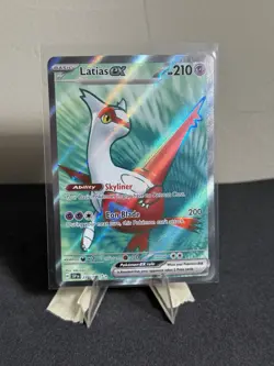 Latias EX 220/191 Surging Sparks Pokemon Full Art Ultra Rare Holo Card Near Mint - Image 1