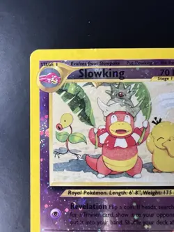 Pokemon TCG Slowking Southern Islands 14 Reverse Holo Promo Card Swirl - Image 5