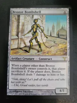 🔮Bronze Bombshell - Dissension - Magic The Gathering - MTG - Image 1