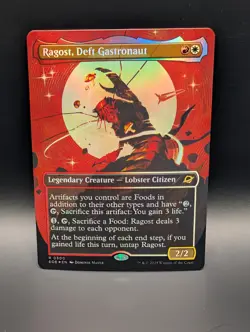 MTG - Ragost, Deft Gastronaut - FOIL BORDERLESS - Legendary Creature - EOE #300 - Image 1