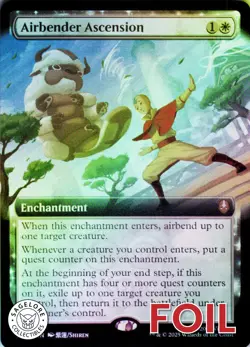MTG Airbender Ascension (Extended) (364) | NM Foil | Avatar {TLA} - Image 1