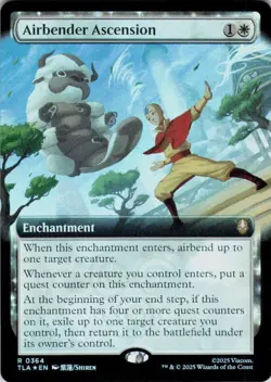 MTG Airbender Ascension (Extended) (364) | NM Foil | Avatar {TLA} - Image 2