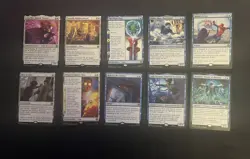 Magic the Gathering Marvel's Spiderman MTG Rare card bundle Venom Multiversal - Image 1