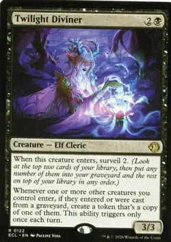 MTG Twilight Diviner Lorwyn Eclipsed - Regular - Image 1